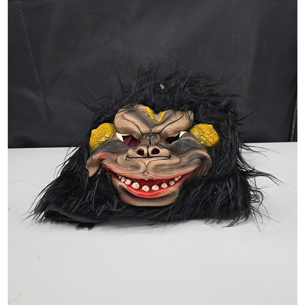 Vintage 80s Fun World Science Fiction Sci-Fi Monkey Gorilla Ape Halloween Mask